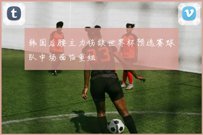 韩国后腰主力伤缺世界杯预选赛球队中场面临重组